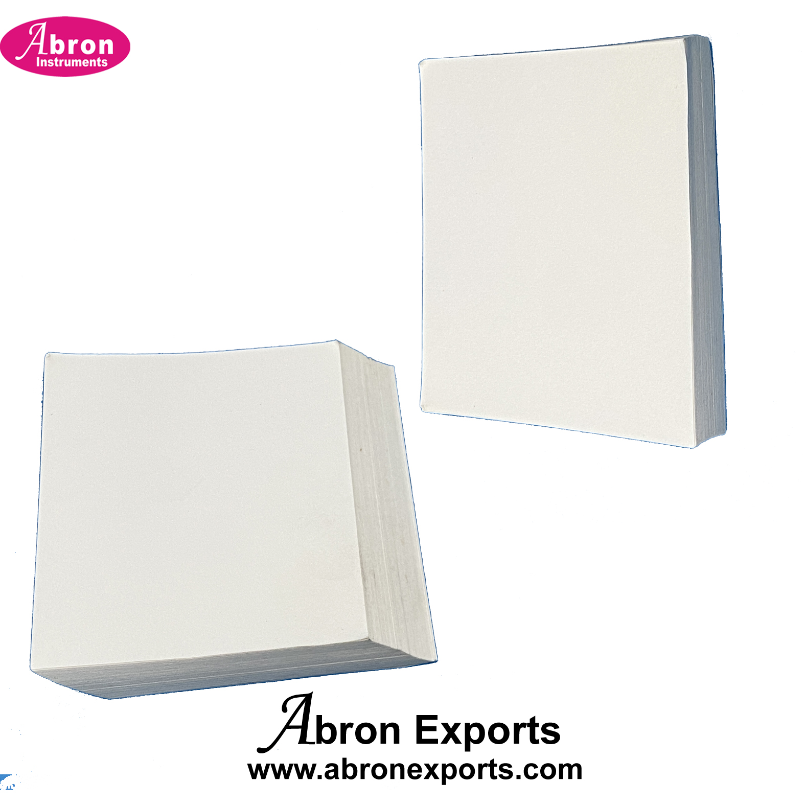 Filter Paper Weighing Paper Square or Round Dia 125mm or 110mm 90mm 180mm pack of 100 x 10 packs Abron AC-605FS12 